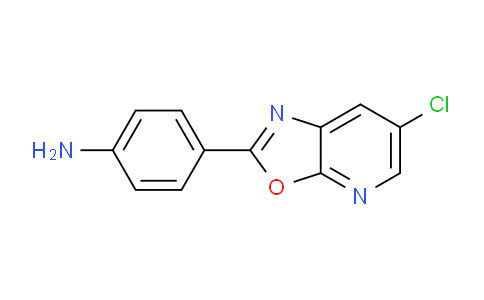 CAS No. 1354755-22-8, 4-(6-Chlorooxazolo[5,4-b]pyridin-2-yl)aniline