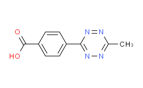 CAS No. 1345866-66-1, 4-(6-Methyl-1,2,4,5-tetrazin-3-yl)benzoic acid