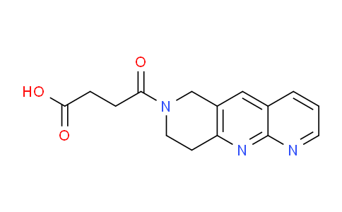 CAS No. 389117-37-7, 4-(8,9-Dihydropyrido[2,3-b][1,6]naphthyridin-7(6H)-yl)-4-oxobutanoic acid