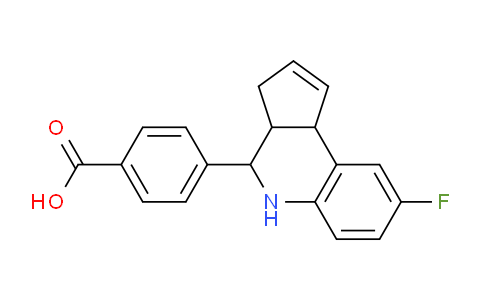 CAS No. 436811-07-3, 4-(8-Fluoro-3a,4,5,9b-tetrahydro-3H-cyclopenta[c]quinolin-4-yl)benzoic acid