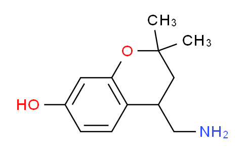 CAS No. 1780373-91-2, 4-(Aminomethyl)-2,2-dimethylchroman-7-ol