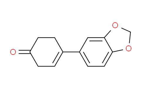 CAS No. 1252615-58-9, 4-(Benzo[d][1,3]dioxol-5-yl)cyclohex-3-enone
