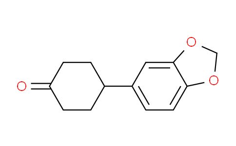 CAS No. 80912-60-3, 4-(Benzo[d][1,3]dioxol-5-yl)cyclohexanone