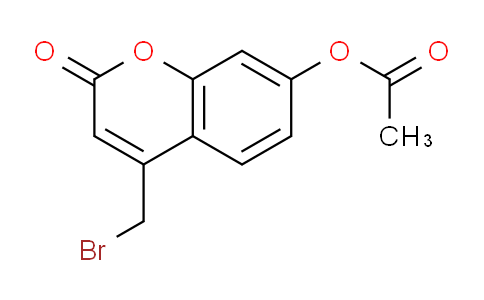 CAS No. 2747-04-8, 4-(Bromomethyl)-2-oxo-2H-chromen-7-yl acetate