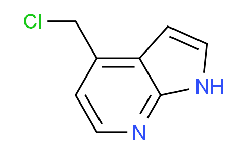 CAS No. 1268390-67-5, 4-(Chloromethyl)-1H-pyrrolo[2,3-b]pyridine