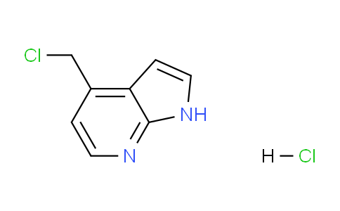 CAS No. 1841081-59-1, 4-(Chloromethyl)-1H-pyrrolo[2,3-b]pyridine hydrochloride
