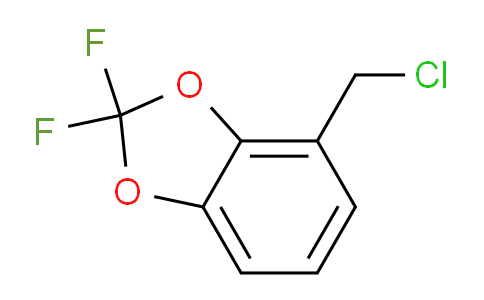CAS No. 1435806-39-5, 4-(Chloromethyl)-2,2-difluorobenzo[d][1,3]dioxole