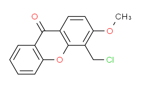 CAS No. 27500-82-9, 4-(Chloromethyl)-3-methoxy-9H-xanthen-9-one