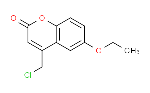 CAS No. 933916-95-1, 4-(Chloromethyl)-6-ethoxy-2H-chromen-2-one