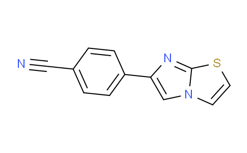 CAS No. 118001-67-5, 4-(Imidazo[2,1-b]thiazol-6-yl)benzonitrile
