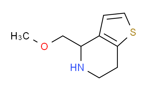 CAS No. 1707403-01-7, 4-(Methoxymethyl)-4,5,6,7-tetrahydrothieno[3,2-c]pyridine