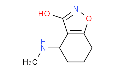 CAS No. 496812-67-0, 4-(Methylamino)-4,5,6,7-tetrahydrobenzo[d]isoxazol-3-ol