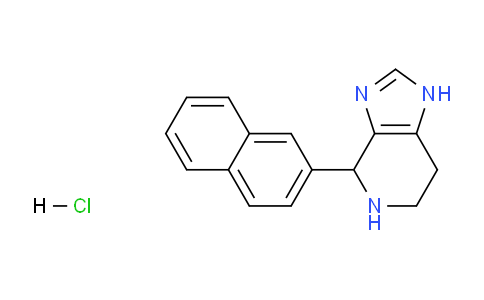CAS No. 1189872-59-0, 4-(Naphthalen-2-yl)-4,5,6,7-tetrahydro-1H-imidazo[4,5-c]pyridine hydrochloride