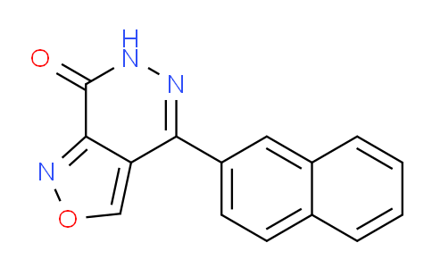 CAS No. 952182-91-1, 4-(Naphthalen-2-yl)isoxazolo[3,4-d]pyridazin-7(6H)-one