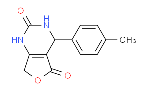 CAS No. 455949-58-3, 4-(p-Tolyl)-3,4-dihydrofuro[3,4-d]pyrimidine-2,5(1H,7H)-dione