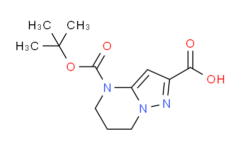 CAS No. 1200497-73-9, 4-(tert-Butoxycarbonyl)-4,5,6,7-tetrahydropyrazolo[1,5-a]pyrimidine-2-carboxylic acid