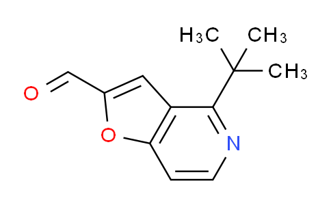 CAS No. 1707582-04-4, 4-(tert-Butyl)furo[3,2-c]pyridine-2-carbaldehyde