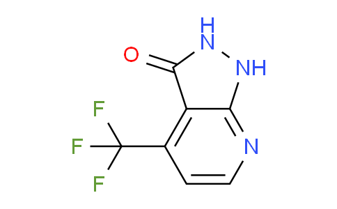 CAS No. 1242267-84-0, 4-(Trifluoromethyl)-1H-pyrazolo[3,4-b]pyridin-3(2H)-one