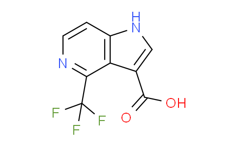 CAS No. 1190313-29-1, 4-(Trifluoromethyl)-1H-pyrrolo[3,2-c]pyridine-3-carboxylic acid