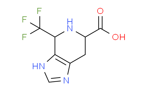 CAS No. 1784701-58-1, 4-(Trifluoromethyl)-4,5,6,7-tetrahydro-3H-imidazo[4,5-c]pyridine-6-carboxylic acid