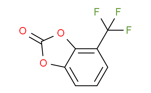 CAS No. 933674-86-3, 4-(Trifluoromethyl)benzo[d][1,3]dioxol-2-one