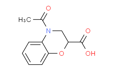 CAS No. 92288-75-0, 4-Acetyl-3,4-dihydro-2H-benzo[b][1,4]oxazine-2-carboxylic acid