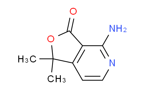 CAS No. 1269535-14-9, 4-Amino-1,1-dimethylfuro[3,4-c]pyridin-3(1H)-one