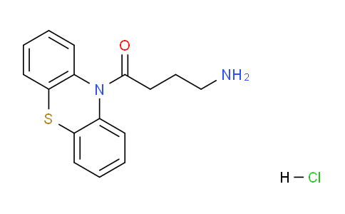 CAS No. 435342-13-5, 4-Amino-1-(10H-phenothiazin-10-yl)butan-1-one hydrochloride