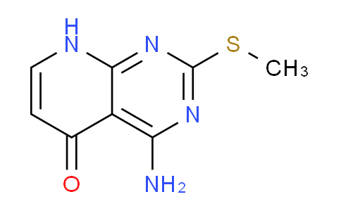 CAS No. 106157-97-5, 4-Amino-2-(methylthio)pyrido[2,3-d]pyrimidin-5(8H)-one