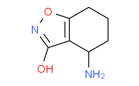 CAS No. 496812-66-9, 4-Amino-4,5,6,7-tetrahydrobenzo[d]isoxazol-3-ol