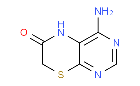 CAS No. 120267-09-6, 4-Amino-5H-pyrimido[4,5-b][1,4]thiazin-6(7H)-one