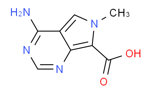 CAS No. 1368085-10-2, 4-Amino-6-methyl-6H-pyrrolo[3,4-d]pyrimidine-7-carboxylic acid
