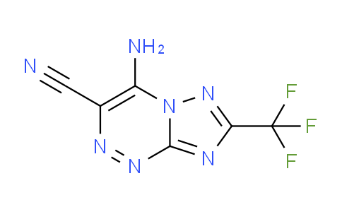 CAS No. 198953-65-0, 4-Amino-7-(trifluoromethyl)-[1,2,4]triazolo[5,1-c][1,2,4]triazine-3-carbonitrile
