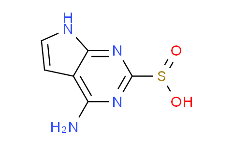 CAS No. 1027082-25-2, 4-Amino-7H-pyrrolo[2,3-d]pyrimidine-2-sulfinic acid