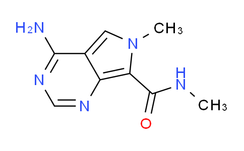 CAS No. 1708255-02-0, 4-Amino-N,6-dimethyl-6H-pyrrolo[3,4-d]pyrimidine-7-carboxamide