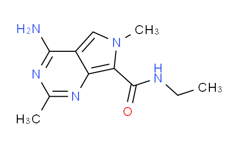CAS No. 1707563-24-3, 4-Amino-N-ethyl-2,6-dimethyl-6H-pyrrolo[3,4-d]pyrimidine-7-carboxamide