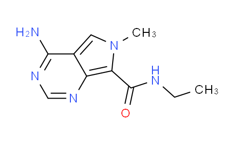 CAS No. 1708436-15-0, 4-Amino-N-ethyl-6-methyl-6H-pyrrolo[3,4-d]pyrimidine-7-carboxamide