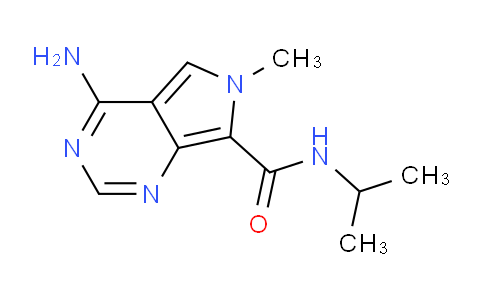 CAS No. 1713477-07-6, 4-Amino-N-isopropyl-6-methyl-6H-pyrrolo[3,4-d]pyrimidine-7-carboxamide