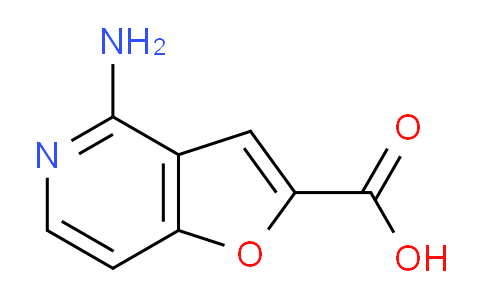 CAS No. 1707679-64-8, 4-Aminofuro[3,2-c]pyridine-2-carboxylic acid