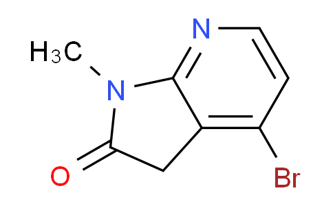 CAS No. 1935541-85-7, 4-Bromo-1-methyl-1H-pyrrolo[2,3-b]pyridin-2(3H)-one