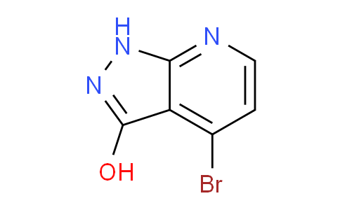 CAS No. 1956371-15-5, 4-Bromo-1H-pyrazolo[3,4-b]pyridin-3-ol