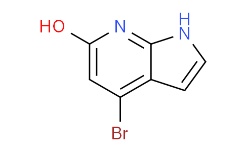 CAS No. 1190310-05-4, 4-Bromo-1H-pyrrolo[2,3-b]pyridin-6-ol