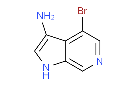 CAS No. 1190319-30-2, 4-Bromo-1H-pyrrolo[2,3-c]pyridin-3-amine