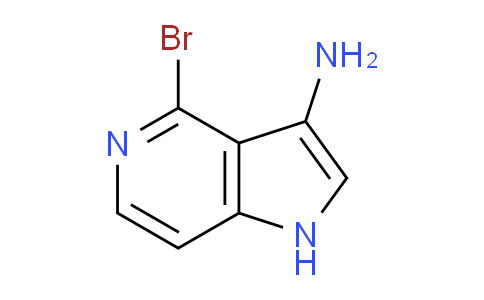 CAS No. 1190317-68-0, 4-Bromo-1H-pyrrolo[3,2-c]pyridin-3-amine