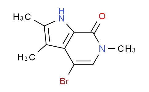 CAS No. 1956379-66-0, 4-Bromo-2,3,6-trimethyl-1H-pyrrolo[2,3-c]pyridin-7(6H)-one