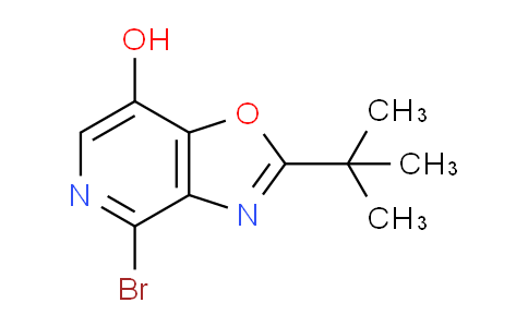 CAS No. 1305324-80-4, 4-Bromo-2-(tert-butyl)oxazolo[4,5-c]pyridin-7-ol