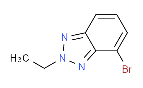 CAS No. 1783329-29-2, 4-Bromo-2-ethyl-2H-benzo[d][1,2,3]triazole