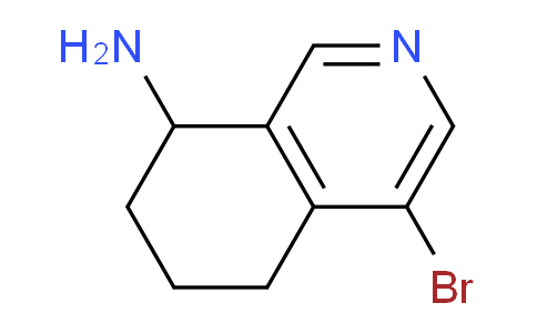 CAS No. 1428651-87-9, 4-Bromo-5,6,7,8-tetrahydroisoquinolin-8-amine