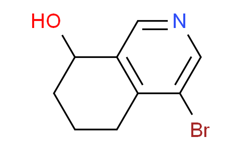 CAS No. 1428652-84-9, 4-Bromo-5,6,7,8-tetrahydroisoquinolin-8-ol