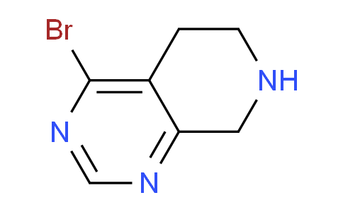 CAS No. 1083181-71-8, 4-Bromo-5,6,7,8-tetrahydropyrido[3,4-d]pyrimidine